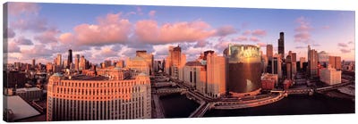 Chicago IL Canvas Art Print - Chicago Skylines