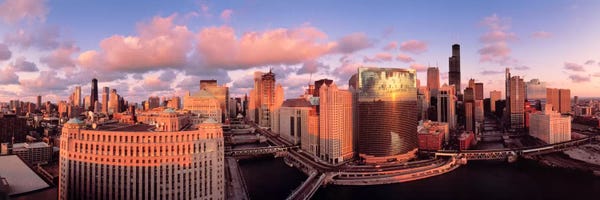 Chicago Skylines: Chicago IL by Panoramic Images