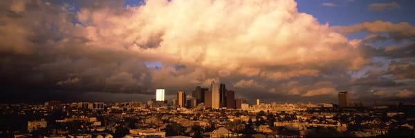 Los Angeles Skylines: Los Angeles CA USA by Panoramic Images