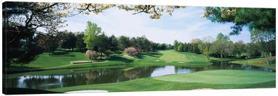 Lakeside Greens, Congressional Country Club, Bethesda, Maryland, USA Canvas Art Print - Golf Art