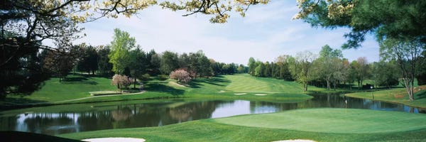 Golf: Lakeside Greens, Congressional Country Club, Bethesda, Maryland, USA by Panoramic Images