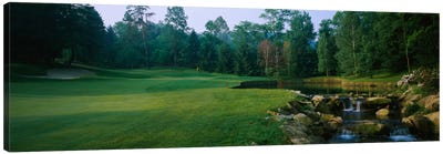 Creekside Hole, Laurel Valley Golf Club, Westmoreland County, Pennsylvania, USA Canvas Art Print - Golf Art