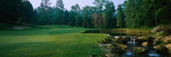 Golf: Creekside Hole, Laurel Valley Golf Club, Westmoreland County, Pennsylvania, USA by Panoramic Images
