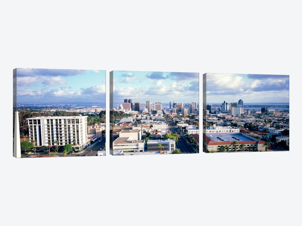 San Diego CA USA by Panoramic Images 3-piece Canvas Artwork