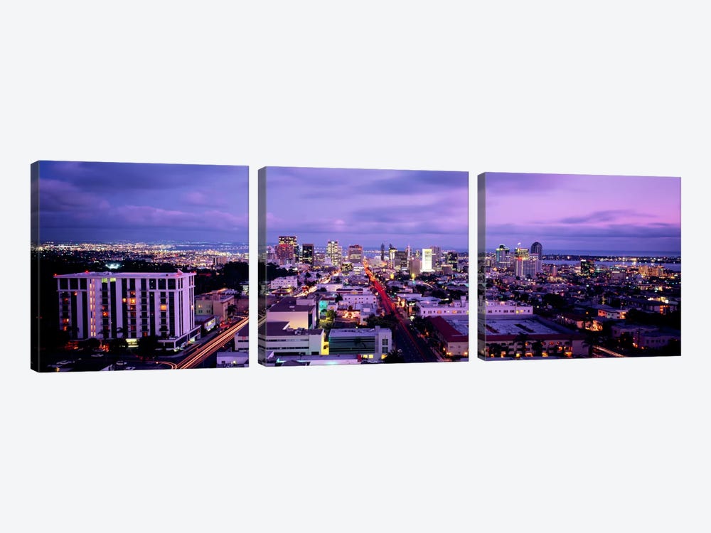 San Diego CA USA #2 by Panoramic Images 3-piece Canvas Print