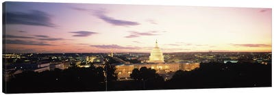 US Capitol Washington DC USA Canvas Art Print - Washington DC Skylines