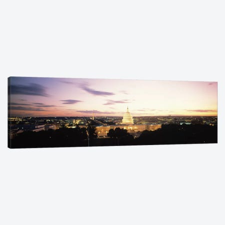 US Capitol Washington DC USA Canvas Print #PIM1234} by Panoramic Images Art Print