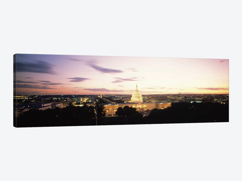 US Capitol Washington DC USA by Panoramic Images 1-piece Canvas Wall Art