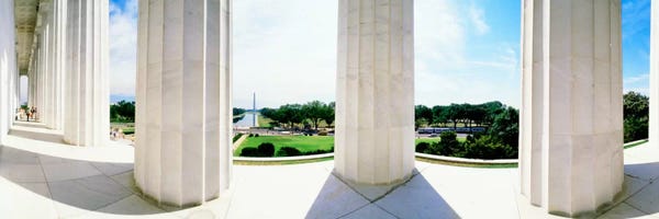 Washington, D.C.: Lincoln Memorial Washington DC USA I by Panoramic Images