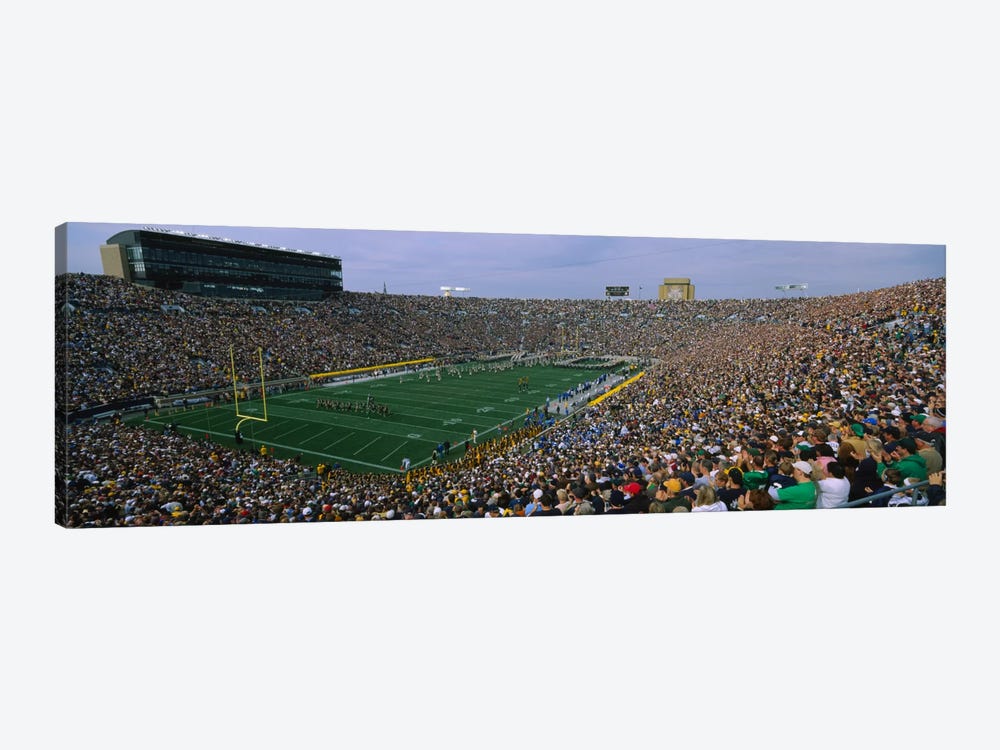 Team Entrance, Notre Dame Stadium, St. Joseph County, Indiana, USA by Panoramic Images 1-piece Canvas Art