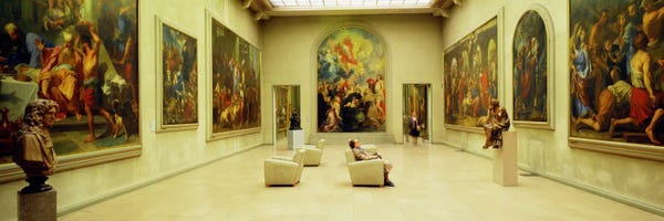 Interiors: Beaux Arts Museum Lyon France by Panoramic Images
