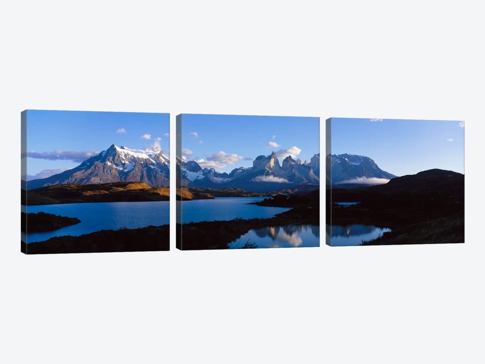 Torres Del Paine, Patagonia, Chile by Panoramic Images 3-piece Canvas Wall Art