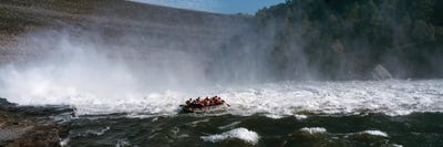 Group of people rafting in a river, Gauley River, West Virginia, USA by Panoramic Images canvas print