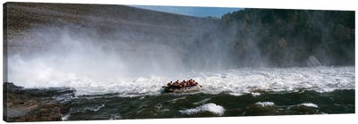 Group of people rafting in a river, Gauley River, West Virginia, USA Canvas Art Print - West Virginia Art