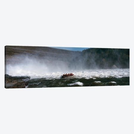 Group of people rafting in a river, Gauley River, West Virginia, USA Canvas Print #PIM12462} by Panoramic Images Art Print