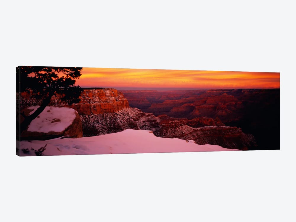 Rock formations on a landscape, Grand Canyon National Park, Arizona, USA by Panoramic Images 1-piece Canvas Wall Art