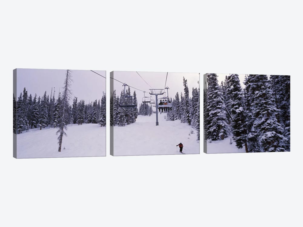 Ski Lift, Keystone Resort, Summit County, Colorado, USA by Panoramic Images 3-piece Canvas Art