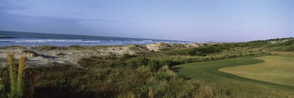 Golf: Golf course at the seaside, Kiawah Island Golf Resort, Kiawah Island, Charleston County, South Carolina, USA by Panoramic Images