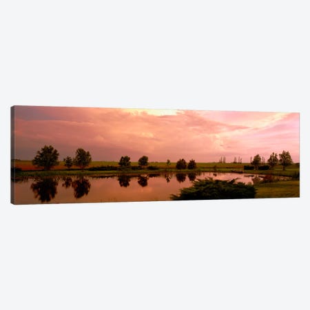 Country pond IL USA Canvas Print #PIM1259} by Panoramic Images Canvas Art
