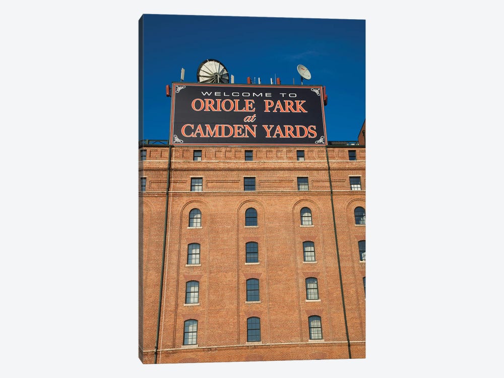 Low angle view of a baseball park 2, Oriole Park at Camden Yards, Baltimore, Maryland, USA by Panoramic Images 1-piece Canvas Artwork