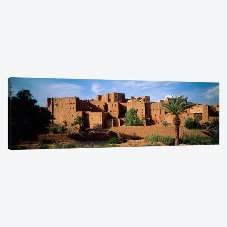Buildings in a villageAit Benhaddou, Ouarzazate, Marrakesh, Morocco Canvas Print #PIM1273} by Panoramic Images Canvas Artwork