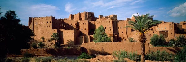 Marrakesh: Buildings in a villageAit Benhaddou, Ouarzazate, Marrakesh, Morocco by Panoramic Images