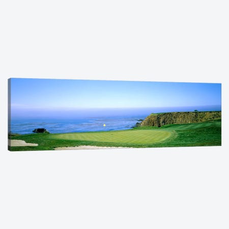 8th Hole, Pebble Beach Golf Links, Monterey County, California, USA Canvas Print #PIM12764} by Panoramic Images Canvas Art Print
