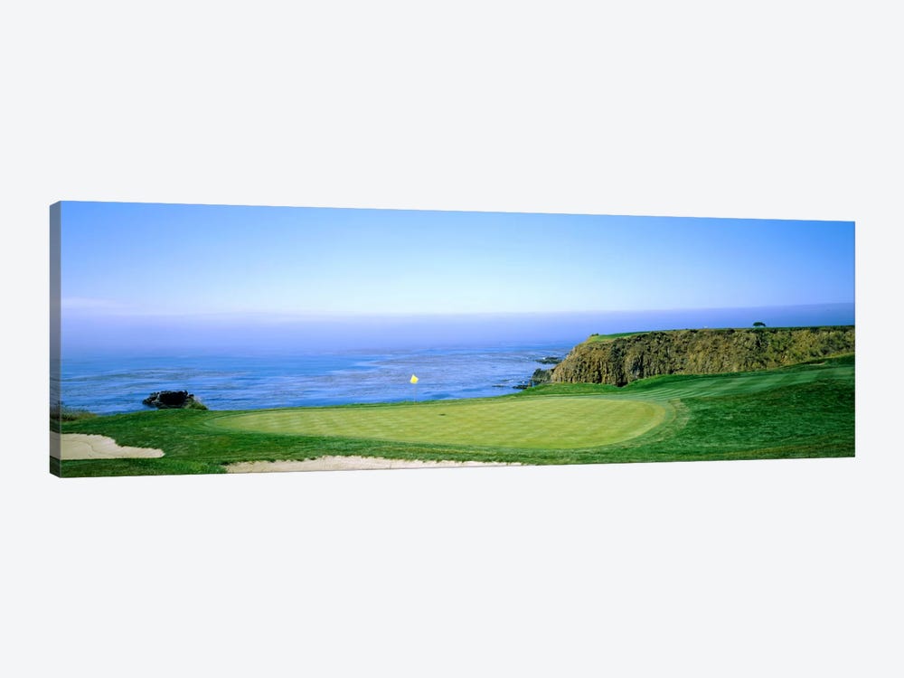 8th Hole, Pebble Beach Golf Links, Monterey County, California, USA by Panoramic Images 1-piece Art Print