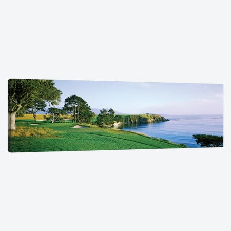 Pebble Beach Golf Course 3, Pebble Beach, Monterey County, California, USA Canvas Print #PIM12766} by Panoramic Images Canvas Art Print