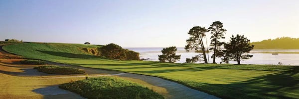 Panoramic Images: Pebble Beach Golf Course 4, Pebble Beach, Monterey County, California, USA by Panoramic Images