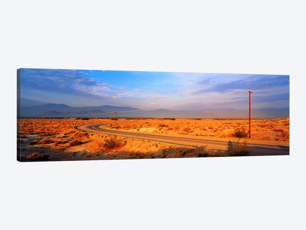 Road Desert Springs CA by Panoramic Images 1-piece Canvas Artwork
