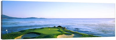 7th Hole, Pebble Beach Golf Links, Monterey County, California, USA Canvas Art Print - Scenic & Nature Photography