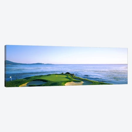 7th Hole, Pebble Beach Golf Links, Monterey County, California, USA Canvas Print #PIM12779} by Panoramic Images Canvas Print