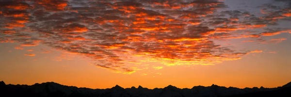 South Island: Ben Ohau Mtn Range S Canterbury New Zealand by Panoramic Images
