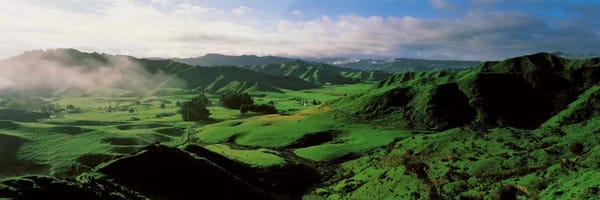 New Zealand: Farmland Taranaki New Zealand by Panoramic Images