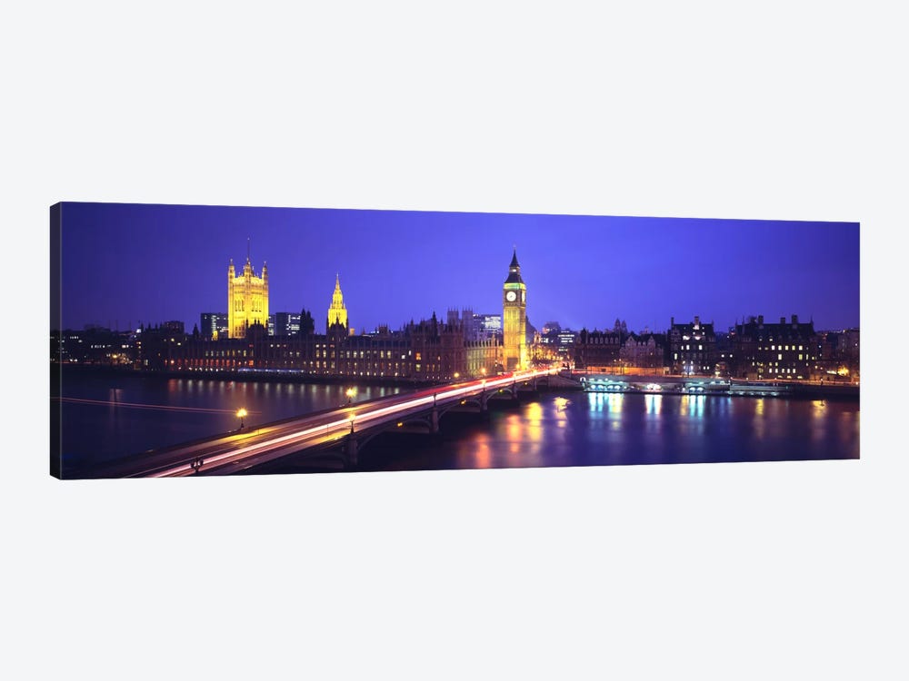 Palace of Westminster, City Of Westminster, London, England 1-piece Canvas Art Print