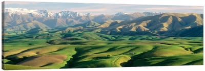 Farmland S Canterbury New Zealand Canvas Art Print - Country Scenic Photography
