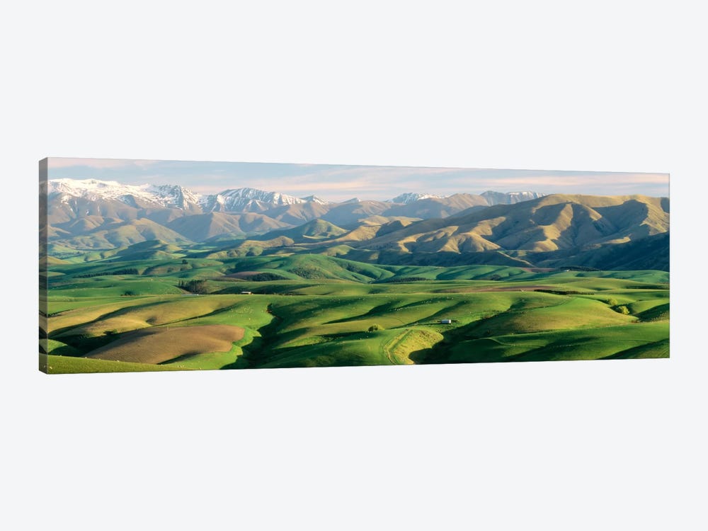 Farmland S Canterbury New Zealand by Panoramic Images 1-piece Canvas Wall Art