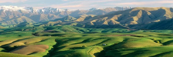 New Zealand: Farmland S Canterbury New Zealand by Panoramic Images