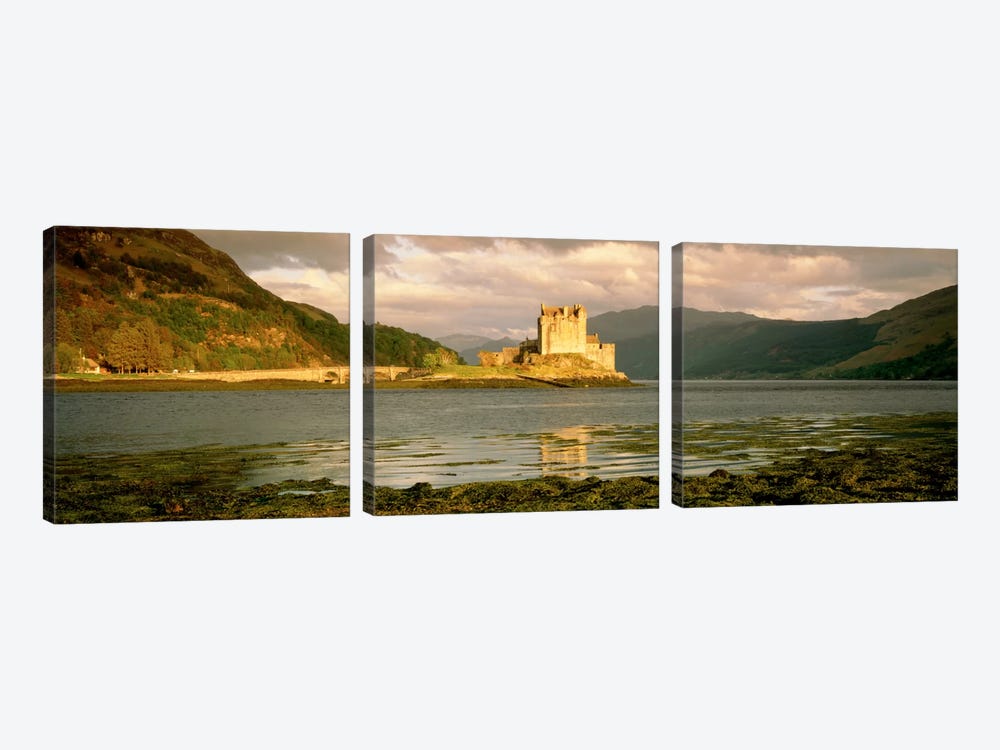 Eilean Donan Castle Highlands Scotland by Panoramic Images 3-piece Canvas Print