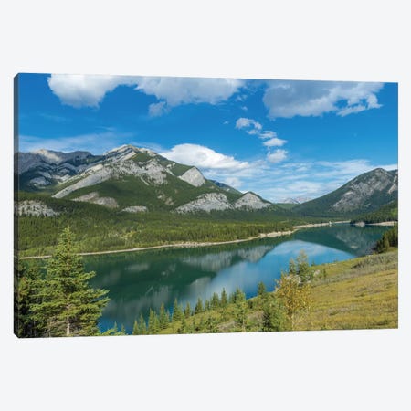 Barrier Lake, Kananaskis Country, Alberta, Canada Canvas Print #PIM13038} by Panoramic Images Canvas Print
