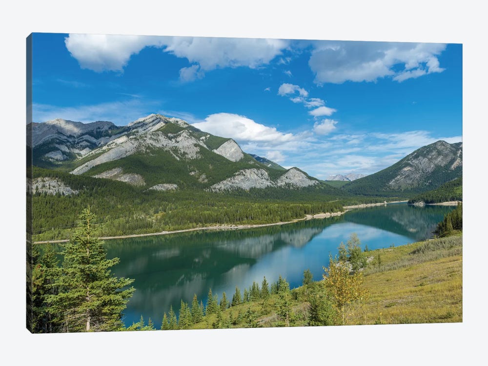 Barrier Lake, Kananaskis Country, Alberta, Canada by Panoramic Images 1-piece Canvas Print