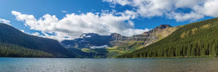 View of Mount Custer from Cameron Lake, Waterton Lakes National Park, Alberta, Canada