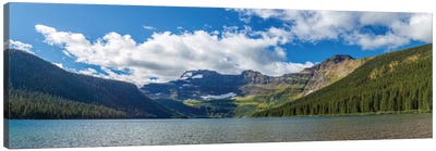 View of Mount Custer from Cameron Lake, Waterton Lakes National Park, Alberta, Canada Canvas Art Print - Valley Art