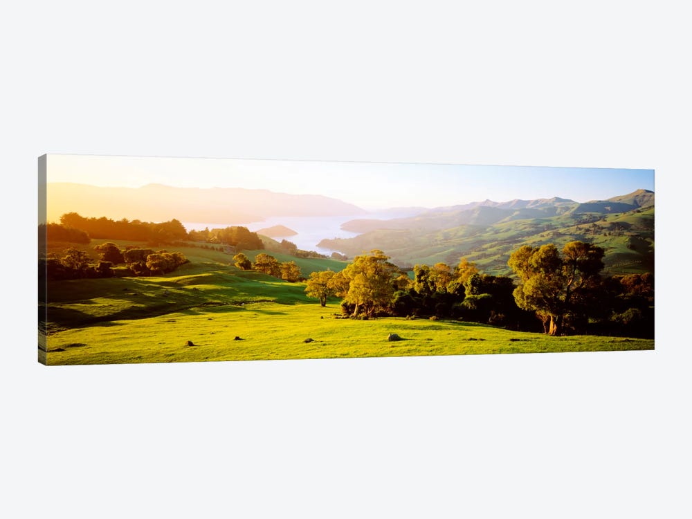 Akaroa Harbor Canterbury New Zealand by Panoramic Images 1-piece Canvas Print