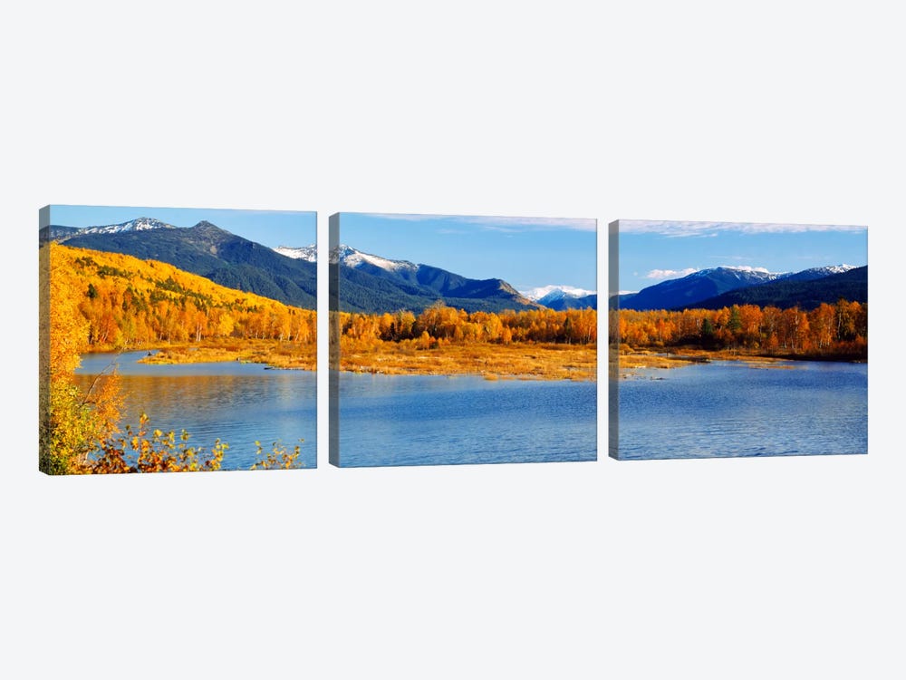 Lake Baikal Siberia Russia by Panoramic Images 3-piece Canvas Artwork
