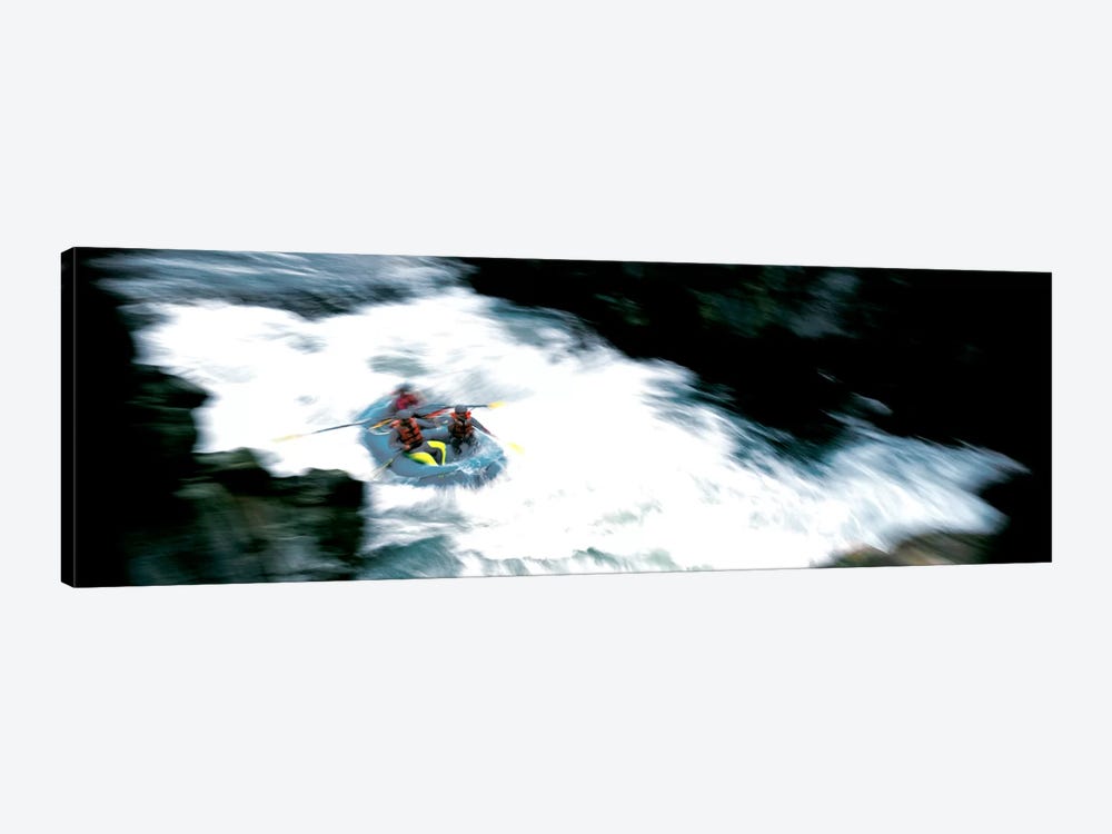 White Water Rafting Salmon River CA USA by Panoramic Images 1-piece Canvas Print