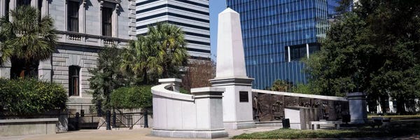 Columbia: African American History Monument, South Carolina State House, Columbia, South Carolina, USA by Panoramic Images