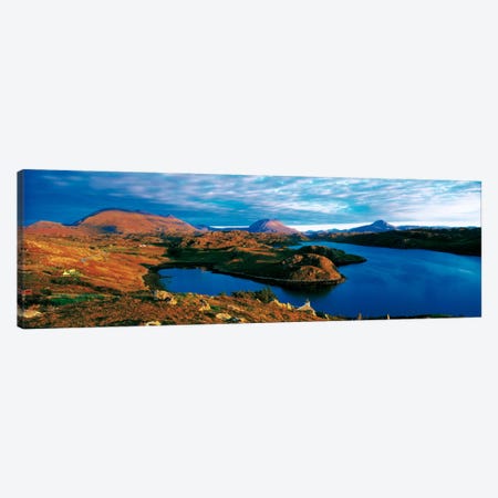 Loch Inchard Sutherland Scotland Canvas Print #PIM1325} by Panoramic Images Art Print