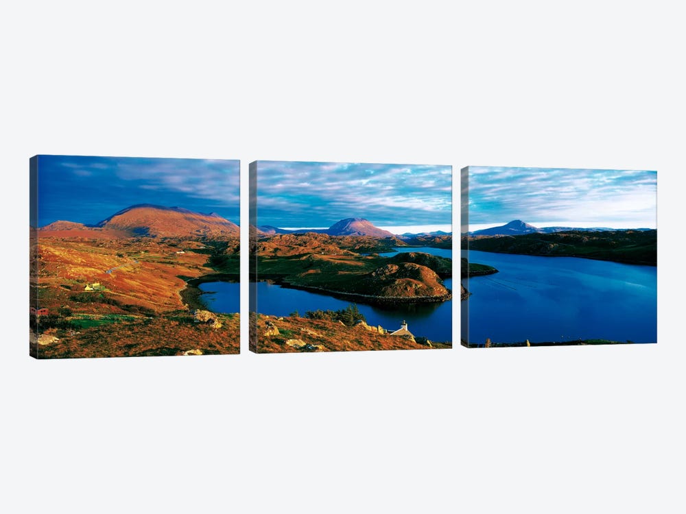 Loch Inchard Sutherland Scotland by Panoramic Images 3-piece Canvas Print